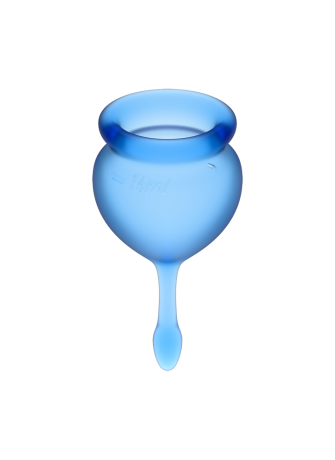 2 coupes menstruelles Satisfyer Dark Bleu FEEL GOOD - CC597822